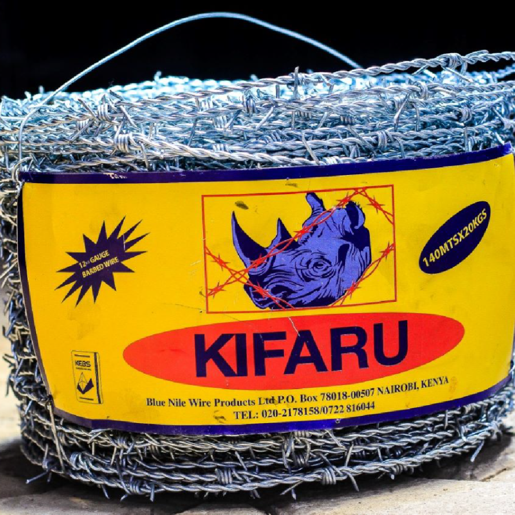 Kifaru Barbed Wire manufactured by Blue Nile